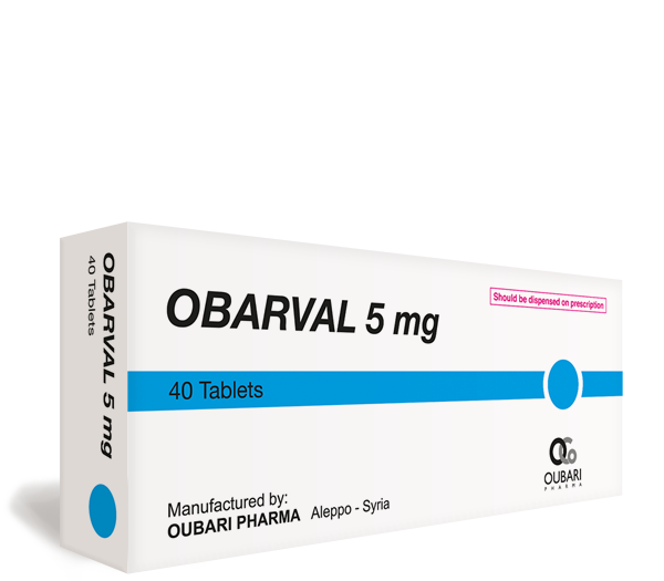 Obarval 5 mg – Tablets