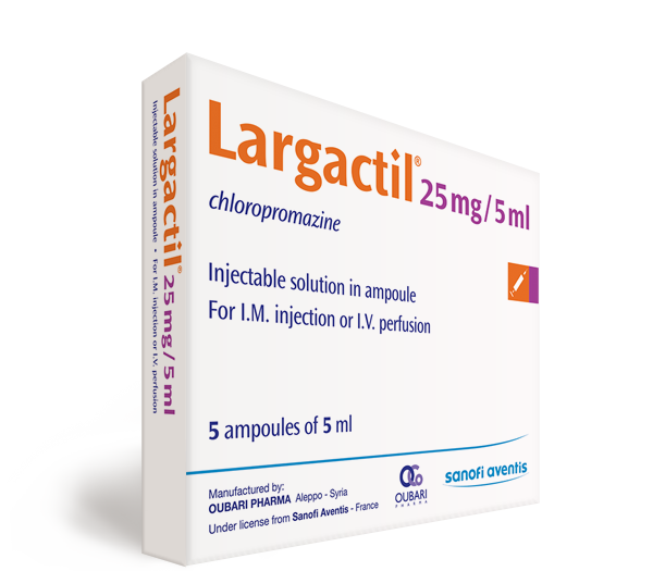 Largactil 25 mg – Ampoules