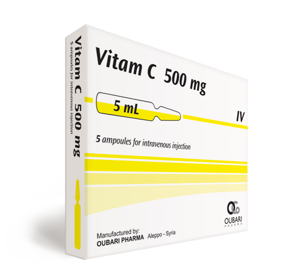 Vitam C 500 mg – Ampoules