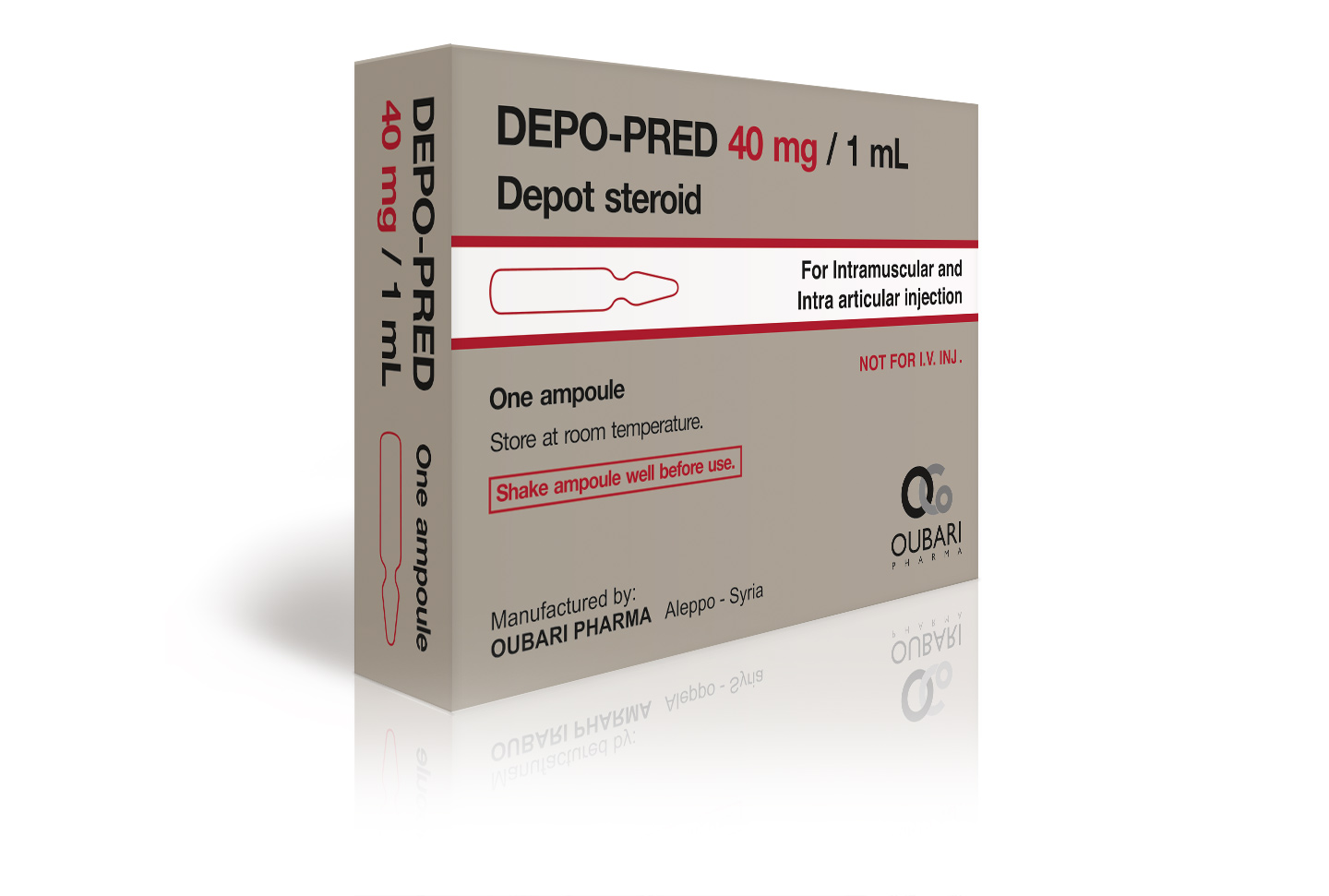 Methylprednisolone acetate 40 mg ampoules