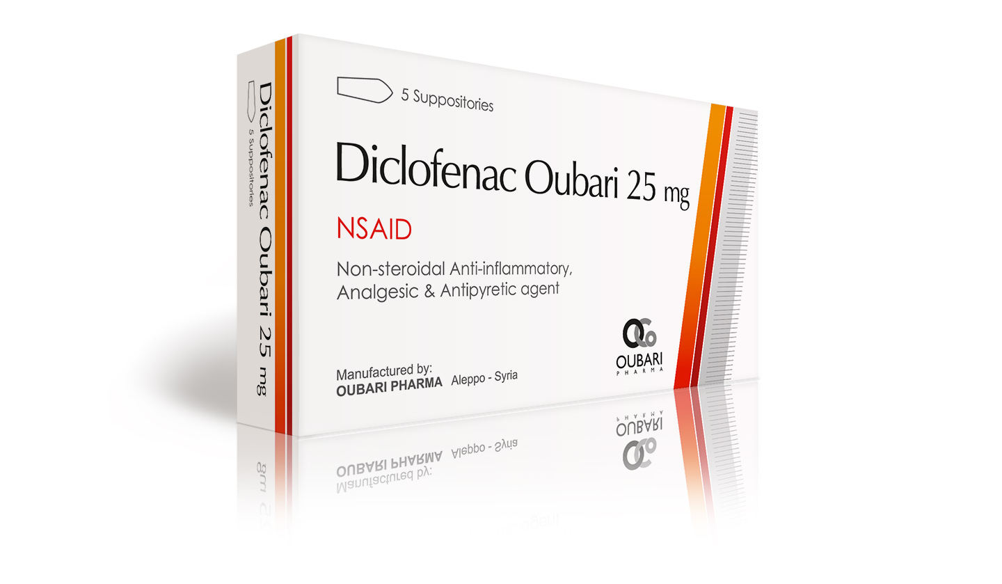 diclofenac sodium 25 mg suppositories