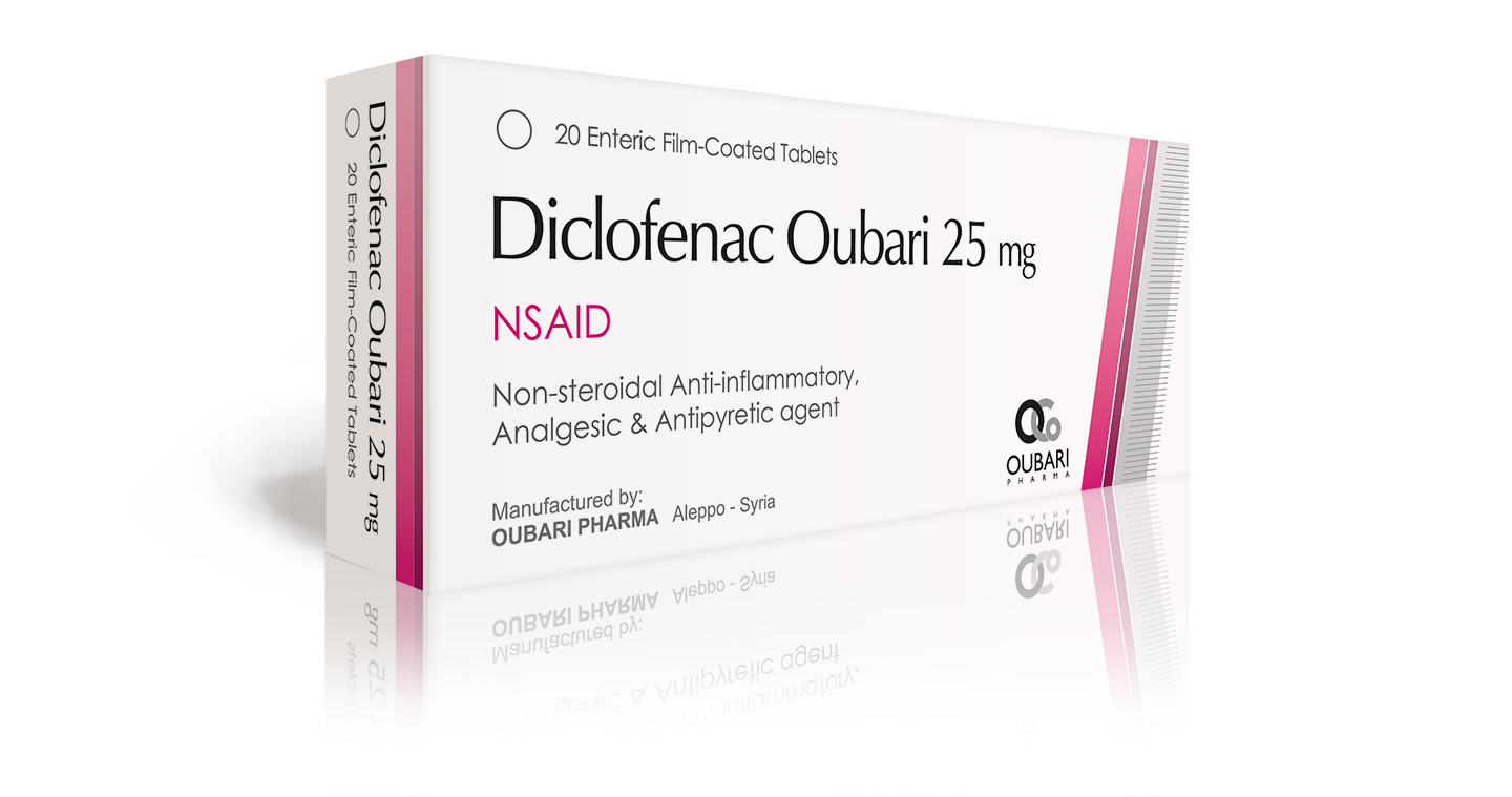 diclofenac oubari 25 mg tablets
