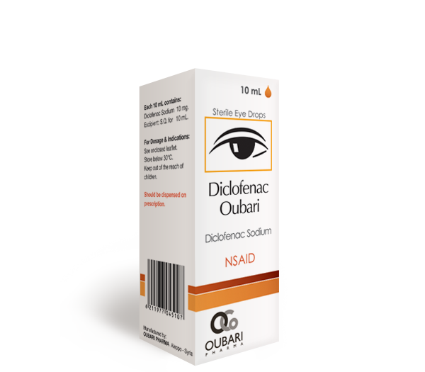 Diclofenac Oubari – Eye Drops