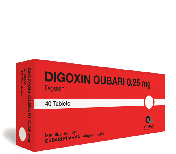 ديجوكسين ٠٫٢٥ ملغ – أقراص