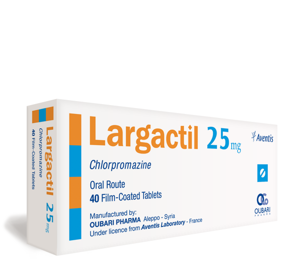 لارجاكتيل ٢٥ ملغ – أقراص