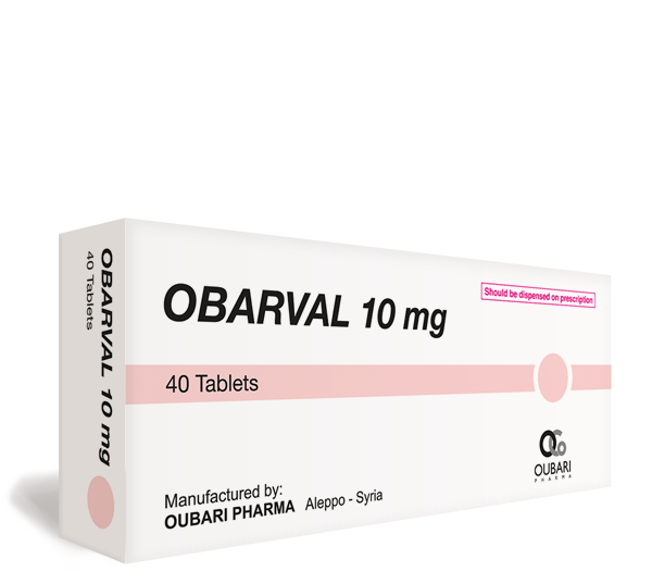 أوبرفال ١٠ ملغ – أقراص