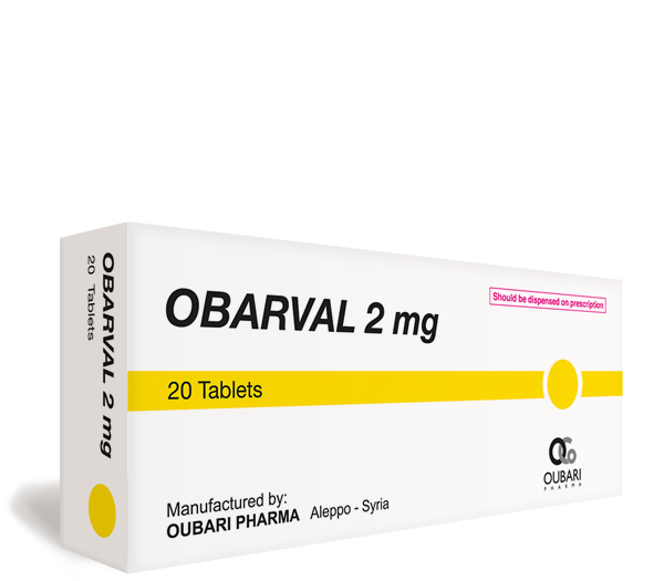 Obarval 2 mg – Tablets