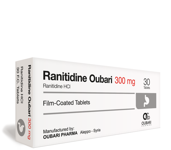 Ranitidine Oubari 300 mg – Tablets