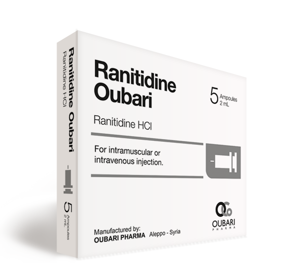 Ranitidine Oubari – Ampoules