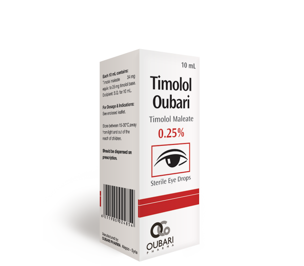 Timolol Oubari 0.25%