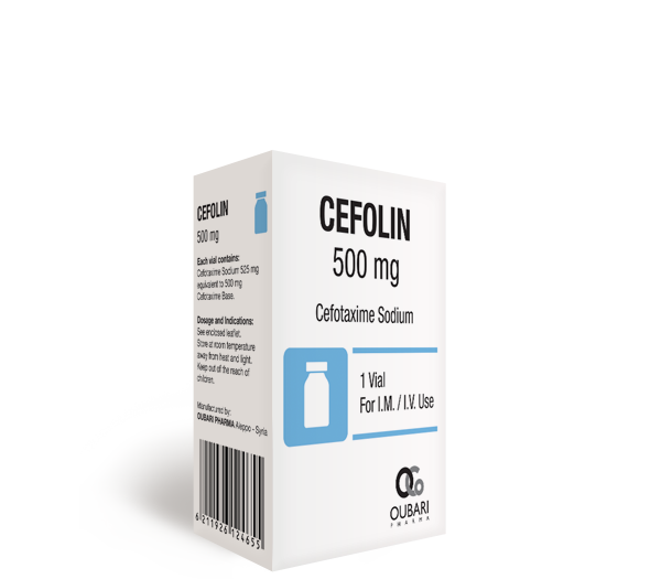 Cefolin 500 mg