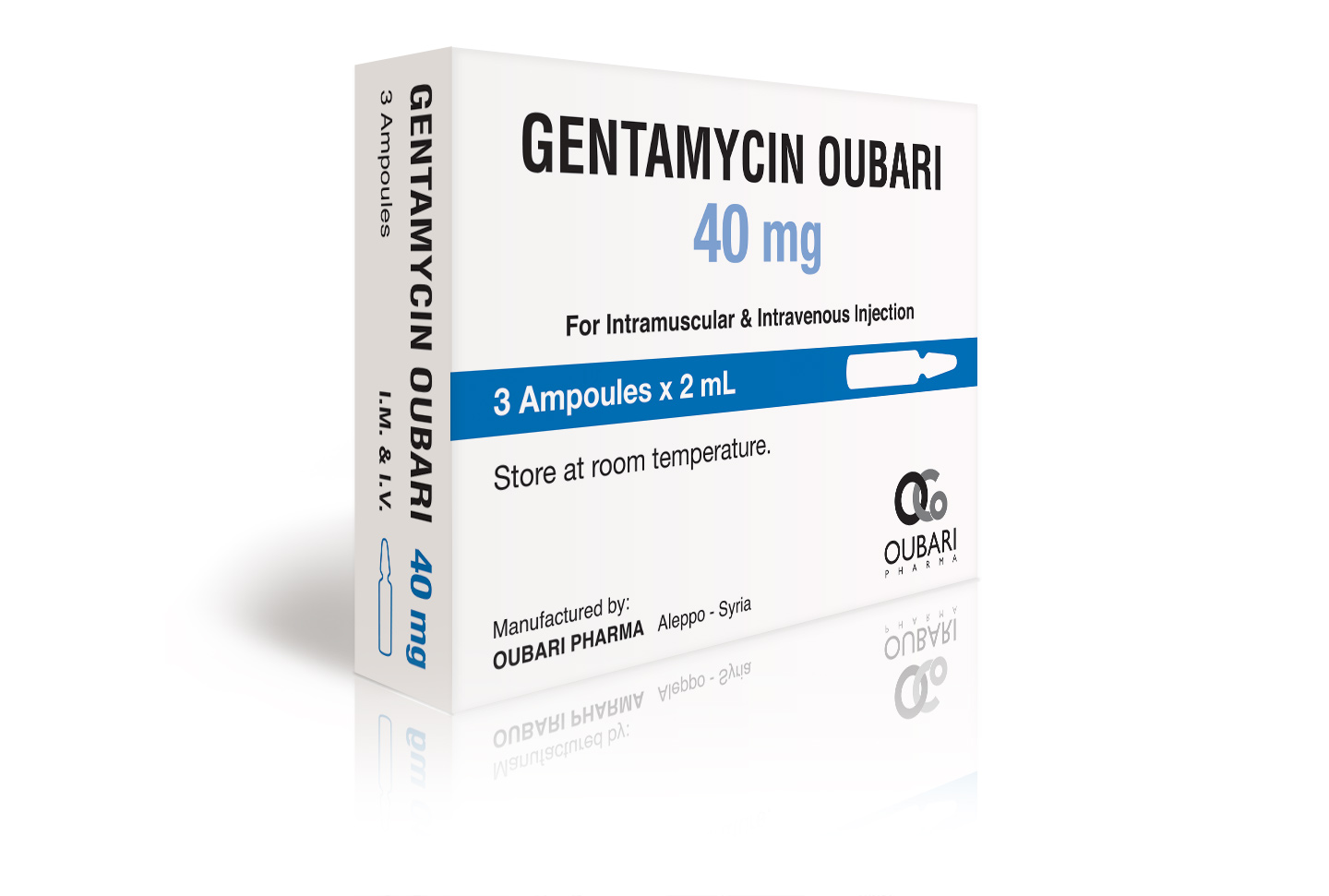 gentamicin oubari 40 mg ampoules
