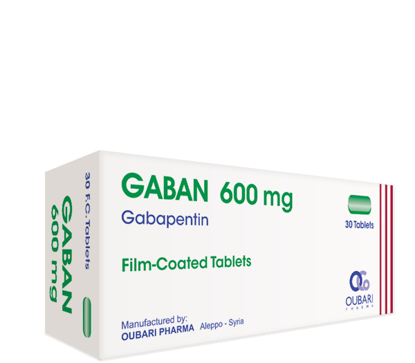 Gaban 600 mg – Tablets
